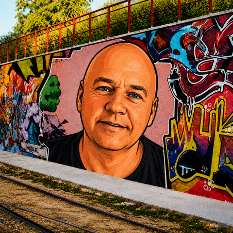 Portret van Bob Bliek